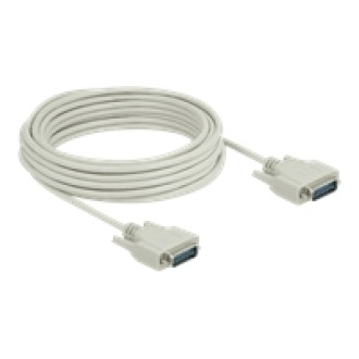 DELOCK Serielles Kabel Sub-D15 Stecker zu Stecker 10m