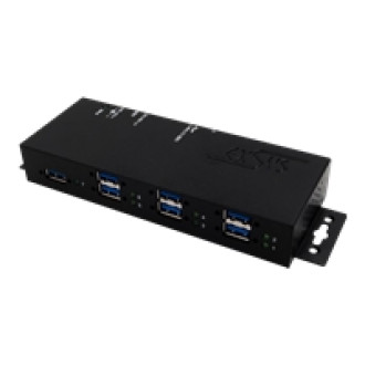 EXSYS EX-1517HMVS 7 Port Managed USB 3.2 Gen1metall HUB mit 15KV EDS Überspannungs-Schutz