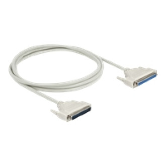 DELOCK Serielles Kabel D-Sub 37 Stecker zu Buchse 2m