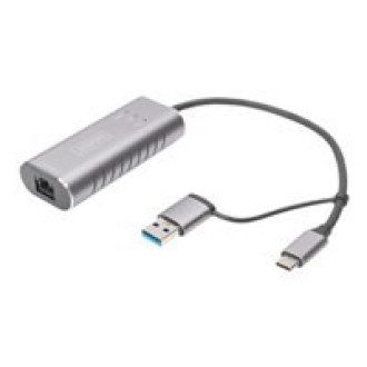 DIGITUS USB3.0/USB C 3.1 to 2.5G Ethernet Adapter