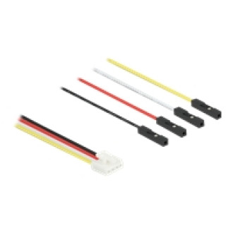 DELOCK Conversion IOT Grove Kabel 4 Pin Stecker zu 4xJumper Buchse 5cm