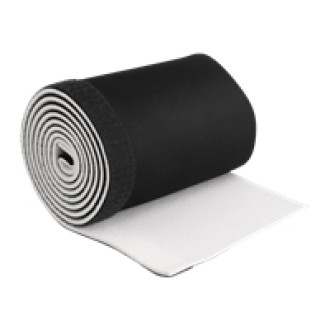 DELOCK Kabelschlauch Neopren flexibel mit Klettverschluss 1,5 m x 135 mm schwarz / weiss