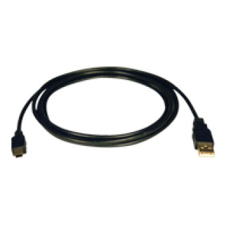 EATON TRIPPLITE USB 2.0 A to Mini-B Cable A to 5Pin Mini-B M/M 6 ft. 1.83m USB cable USB M to mini-USB Type B M USB 2.0