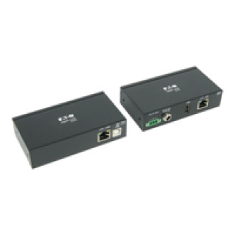 EATON TRIPPLITE 1-Port Industrial USB over Cat6 Extender ESD Protection PoC USB 2.0 Mountable 150ft. 45,72m TAA