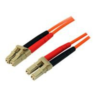STARTECH.COM Fiber Optic Cable - Multimode Duplex 50/125 - LSZH - LC/LC - 15m