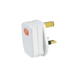 BACHMANN Schutzkontaktstecker England UK 13A / 250V weiss 13A Fuse