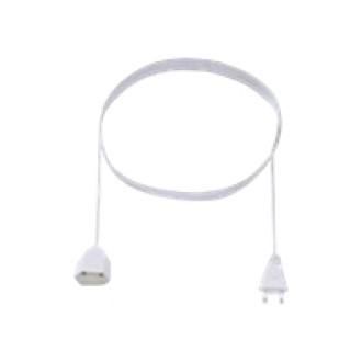 BACHMANN Euro-Verlängerung 230V/2,5A schwarz 5m