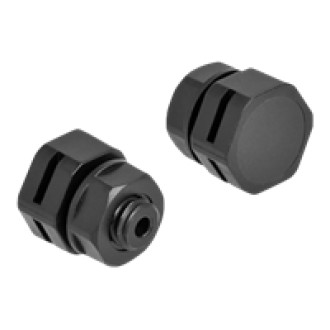 DELOCK Druckausgleichselement M6 schwarz 2 Stück