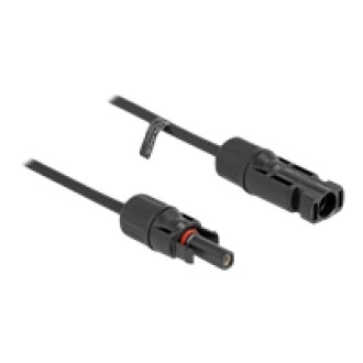 DELOCK DL4 Solar Kabel 4mm Stecker zu Buchse 3m schwarz