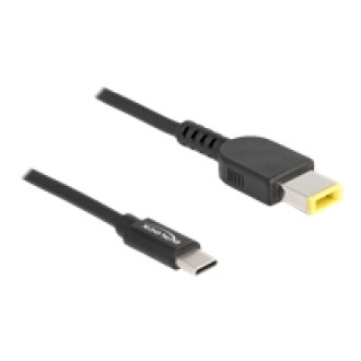 DELOCK Notebook Ladekabel USB Type-C Stecker zu Lenovo 11,0 x 4,5mm Stecker