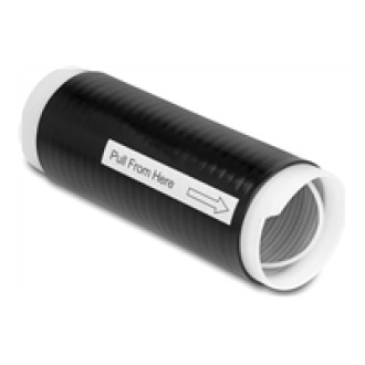 DELOCK Kaltschrumpfschlauch 45mm x 130mm 2 Stuck schwarz
