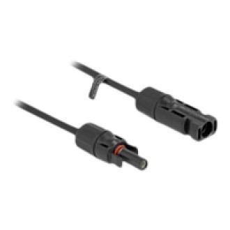 DELOCK DL4 Solar Kabel 6mm Stecker zu Buchse 5m schwarz