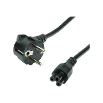 BACHMANN Kabel IEC C5 Steckdose auf CEE7 Stecker L 1m