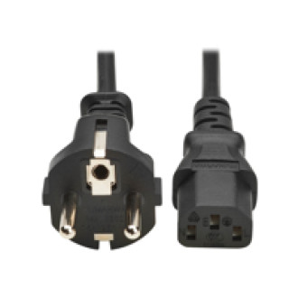 EATON TRIPPLITE PDU Power Cord C13 to Schuko CEE 7/7 - 10A 250V H05VV-F 3M Black