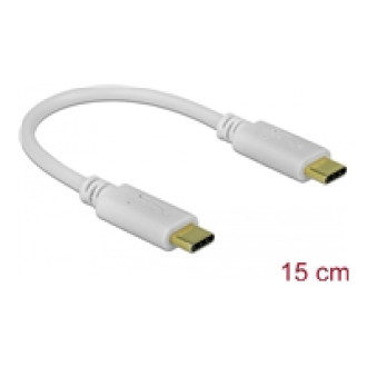 DELOCK USB Type-C Ladekabel 15cm PD 100 W mit E-Marker