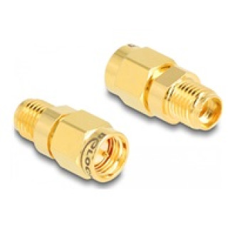 DELOCK Adapter SMA Stecker zu SMA Buchse C6801