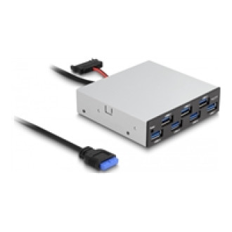 DELOCK 8,89cm 3,5Zoll USB 5 Gbps Front Panel 7 x USB Typ-A