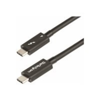 STARTECH.COM 1m Thunderbolt 4 Kabel 40Gbit/s 100W PD 4K/8K Video Intel-zertifiziert USB4/Thunderbolt 3/USB 3.2/USB C Kompatibel