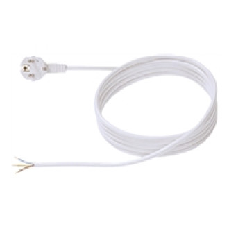 BACHMANN Zuleitung H05VV-F 3G1.0 2m weiss einzel verpackt