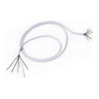 BACHMANN Herdleitung 3,0m weiss 5G1.50 AEH/AEH H05VV-F 5G1.50 Unverpackt