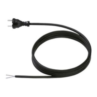 BACHMANN Neopren-Zltng. 2x1.0 3m schw. H07RN-F 24G/AEH