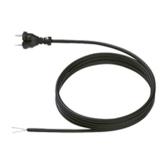 BACHMANN Kontur St.Zuleitung 2x1.0 3m H05VV-F schwarz Kont.St./AEH