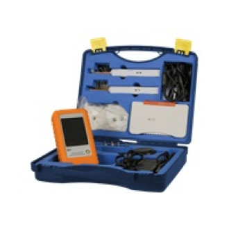 METZ CONNECT LWL-Reinigungskoffer mit Monitor