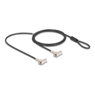 NAVILOCK Dual Notebook Sicherungskabel mit Schlussel fur zwei Kensington Slots 3 x 7mm