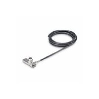 STARTECH.COM 10-Pack Doppelzugriff Laptopschloss 2m Kabelschloss mit Schlussel und Zahlenschloss K-Slot Sicherheitsschloss