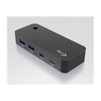 I-TEC Universal KVM HUB 2x USB-C 3.2 Gen.1 + 2x USB-A 3.2 Gen.1 1x USB-C power-in
