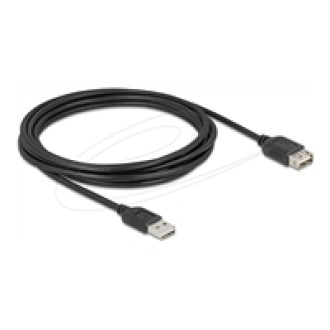 DELOCK USB 2.0 Verlängerungskabel EASY USB Typ-A Stecker zu EASY USB Typ-A Buchse 3m