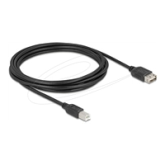 DELOCK USB 2.0 Kabel USB Typ-B Stecker zu EASY USB Typ-A Buchse 3m