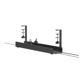 NEOMOUNTS Cable Management Tray max 5kg. clamp-on design universal black