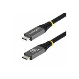 STARTECH.COM 1m USB4 Kabel 80Gbps USB-IF-zertifiziertes USB-C Ladekabel 240W 8K 120Hz-4K 240Hz DP2.1monitorkabel Thunderbolt 4