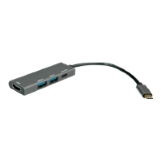 ROLINE GOLD USB Typ C Dockingstation HDMI 4K 2x USB 3.2 Gen 1 1x PD