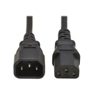 EATON TRIPPLITE PDU Power Cord C13 to C14 - 10A 250V H05VV-F 2M Black