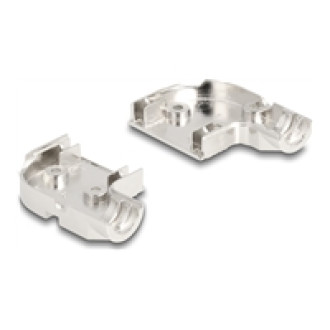 DELOCK D-Sub Gehäuse fur 9 Pin Stecker / Buchse 90 gewinkelt