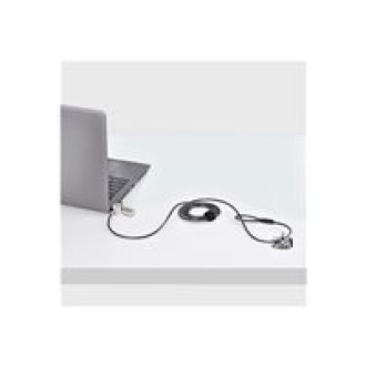 STARTECH.COM 10-Pack Doppelzugriff Laptopschloss 2m Kabelschloss mit Schlussel und Zahlenschloss K-Slot Sicherheitsschloss