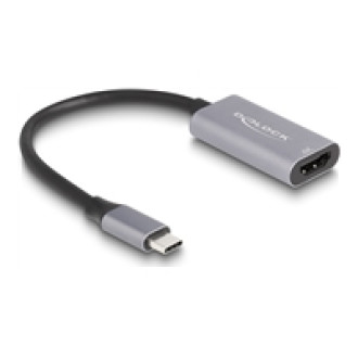 DELOCK Adapter USB Type-C Stecker zu HDMI Buchse DP Alt Mode 4K 60 Hz mit HDR und HDCP