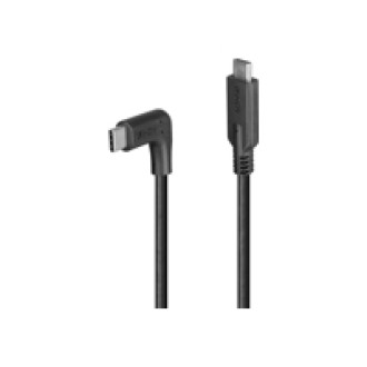 LINDY 1m USB 3.2 Typ C Kabel 90 gewinkelt