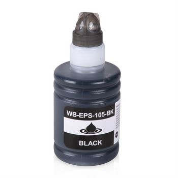 Alternativ-Tintenflasche für Epson C13T00Q140 schwarz