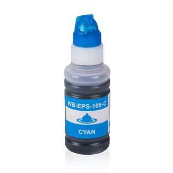 Alternativ-Tintenflasche für Epson C13T00R240 cyan