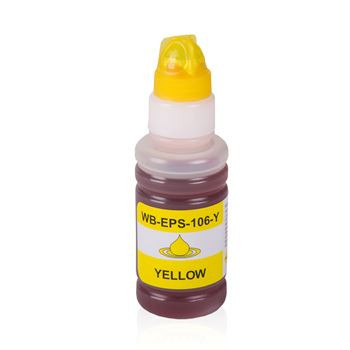 Alternativ-Tintenflasche für Epson C13T00R440 gelb