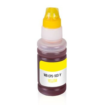 Alternativ-Tintenflasche für Epson C13T00S44A gelb