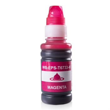 Alternativ-Tintenflasche für Epson C13T67334A magenta