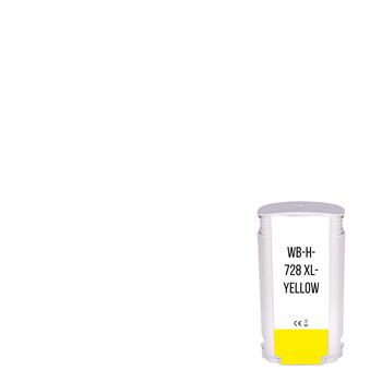 Alternativ-Tinte für HP 728 / F9K15A XL-Version gelb