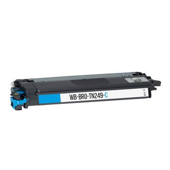 Alternativ-Toner für Brother TN249C cyan