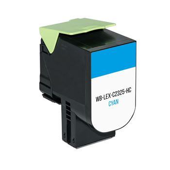 Alternativ-Toner für Lexmark C2320C0 cyan