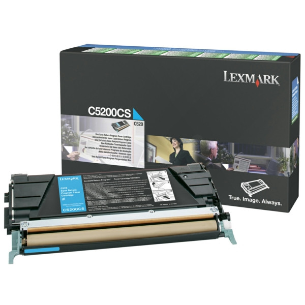 Original Toner Lexmark 00C5200CS cyan