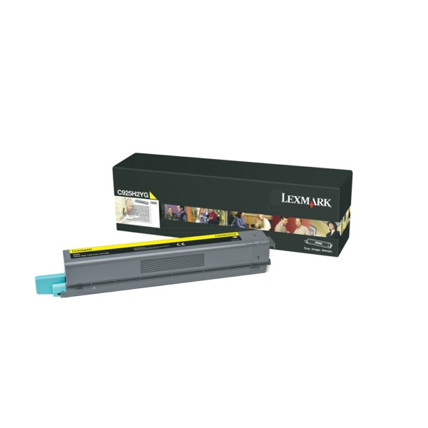 Original Toner Lexmark 00C925H2YG gelb